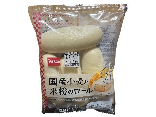 国産小麦と米粉のロール
