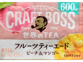 クラフトボス 世界のTEA フルーツティーエード ピーチ＆マンゴー