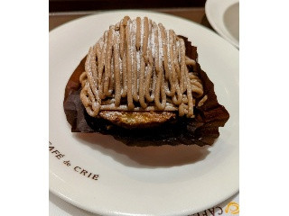 カフェ・ド・クリエ イタリア栗のモンブラン