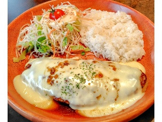 びっくりドンキー We Love Cheeeese！ たっぷりチーズインハンバーグディッシュ