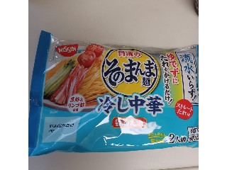 日清のそのまんま麺 冷し中華 醤油だれ