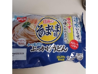 日清のそのまんま麺 かつおだしぶっかけうどん