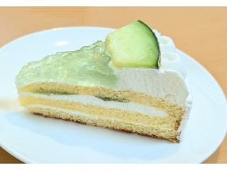 メロンのショートケーキ