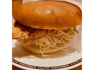 コメダ珈琲店 鶏タツタバーガー