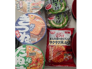 日清のどん兵衛のおいしいサクサク天ぷら