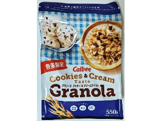 グラノーラ クッキー＆クリームテイスト
