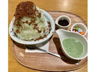 ココス チョコミン党かき氷