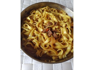 テングルプルコギクリームパスタ