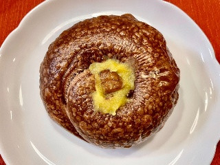 まるなかベーグル 栗きんとんモンブランクリームチーズ