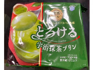 食感工房 とろける宇治抹茶プリン