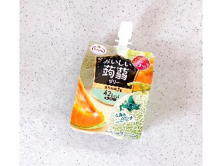 おいしい蒟蒻ゼリー 北海道メロン味