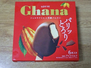 ガーナ 濃密チョコレートアイス