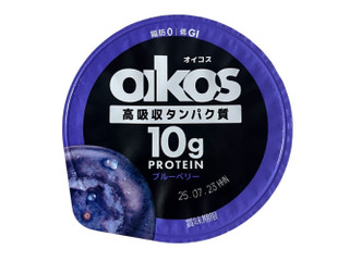 「ダノン オイコス プロテイン10g ブルーベリー カップ113g」のクチコミ画像 by さちもぐハピさん