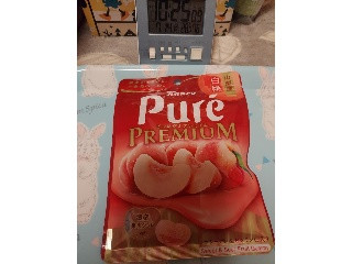 高評価】カンロ ピュレグミプレミアム 山梨産白桃の感想