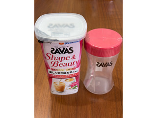 高評価】明治 ザバス シェイプ＆ビューティ ミルクティー風味の