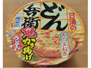 日清のどん兵衛 かき揚げ天ぷらうどん