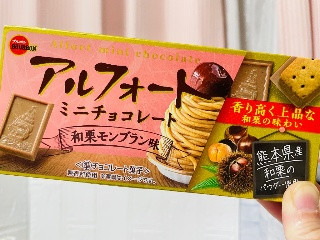 アルフォートミニチョコレート 和栗モンブラン味