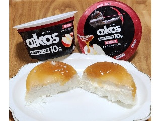 「ダノン オイコス プロテインヨーグルト 高吸収タンパク質 キャラメルアップル カップ113g」のクチコミ画像 by みにぃ321321さん