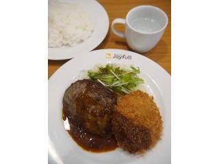 日替りランチ 火 ハンバーグ＆ポテトコロッケ