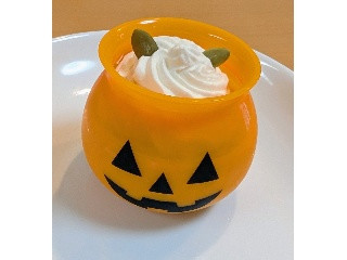 不二家 おばけかぼちゃの焼きプリン