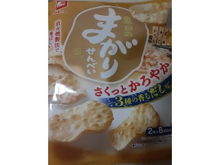亀田のまがりせんべい 3種の香るだし味