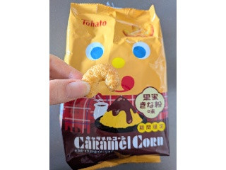 キャラメルコーン 黒糖きなこ味