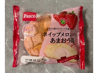 ホイップメロンパン あまおう苺