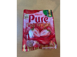 「カンロ ピュレグミプレミアム 栃木産とちあいか苺 袋54g」のクチコミ画像 by なでしこ5296さん