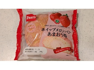 「Pasco ホイップメロンパン あまおう苺 袋1個」のクチコミ画像 by Linuspapaさん