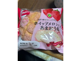 「Pasco ホイップメロンパン あまおう苺 袋1個」のクチコミ画像 by クィールさん