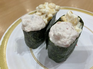 かっぱ寿司 サラダ感動コーン軍艦