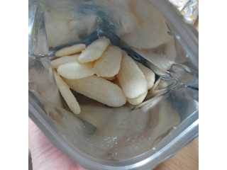 「亀田製菓 ハッピーターン 粉雪ホワイト 袋30g」のクチコミ画像 by MJ元メロンパン好きさん