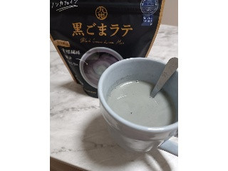 黒ごまラテ