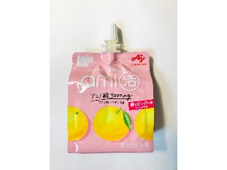 アミノバイタル ami活 ゼリードリンク 朝のピングレ味