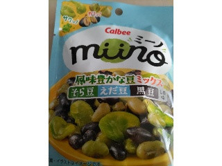miinoミックス そら豆えだ豆黒豆しお味