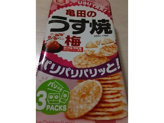 亀田のうす焼 梅