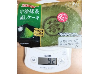 宇治抹茶蒸しケーキ