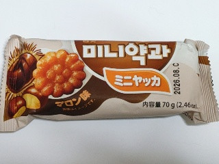 ミニヤッカ マロン味