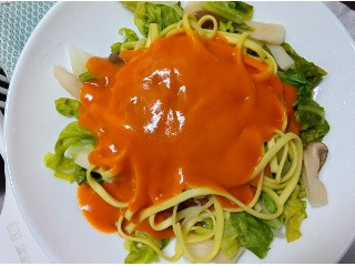 青の洞窟 ピッコリーノ 海老のトマトクリーム