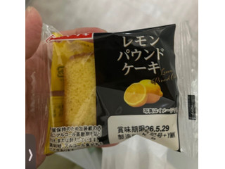焼き菓子 レモンパウンド 1個 ヤマザキ レモンパウンドケーキ（山崎製パン）クチコミ1件・評価6.0/7