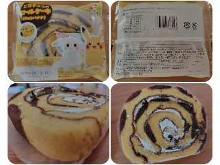 ピカチュウのロールケーキ