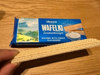 ウエハース WITH クリームフィリング ロングタイプ