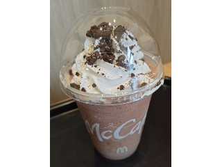 マクドナルド クッキー＆クリームチョコフラッペ