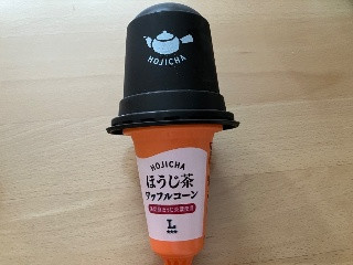 ローソン ほうじ茶ワッフルコーン