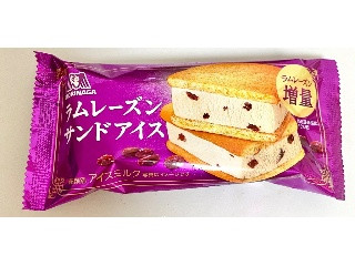 森永製菓 ラムレーズンサンドアイス