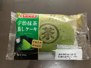 宇治抹茶蒸しケーキ