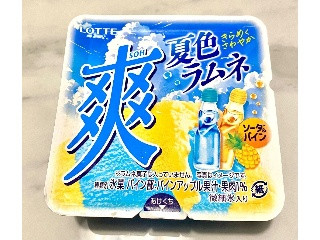 爽 夏色ラムネ ソーダ＆パイン