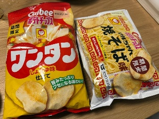 ポテトチップス ワンタンしょうゆ味仕立て