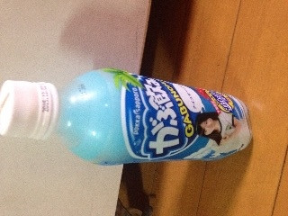 「ポッカサッポロ がぶ飲み ブルーハワイフロート 橋本環奈 部活応援ボトル ペット500ml」のクチコミ画像 by もえちさん