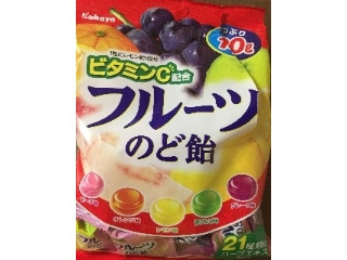 カバヤ フルーツのど飴（カバヤ食品）クチコミ11件・評価5.0/7点【もぐ